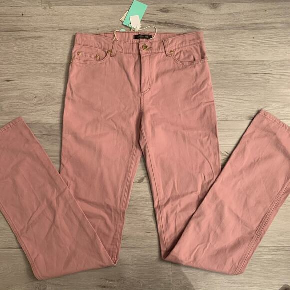 Roberto Cavalli Straight Leg Jeans Size 42 EU - Pink - Picture 2 of 5